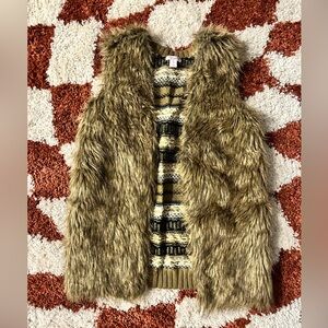 Faux Fur Vest